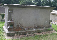 Tombstone of Abbott Large