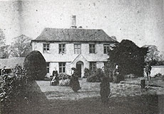 Dated 1699 and this is the earliest known photograph of Compton Manor House