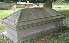 Tombstone of Jacob Large
