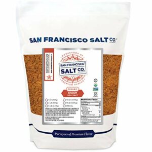 Organic Bacon Flavored Salt 2 lbs. by San Francisco Salt Company