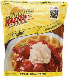 Carbon's Golden Malted Pancake & Waffle Flour Mix, Original, 32-Ounces